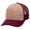 Otto 6-Panel Low Profile, Cork Trucker Hat, Mesh Back - 83-1212