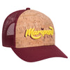 Otto 6-Panel Low Profile, Cork Trucker Hat, Mesh Back - 83-1212