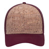 Otto 6-Panel Low Profile, Cork Trucker Hat, Mesh Back - 83-1212