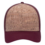 Otto 6-Panel Low Profile, Cork Trucker Hat, Mesh Back - 83-1212 - Picture 9 of 19
