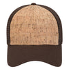 Otto 6-Panel Low Profile, Cork Trucker Hat, Mesh Back - 83-1212