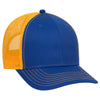 OTTO CAP 6 Panel Low Profile Mesh Back Trucker Hat, Cotton Blend Twill - 83-1239