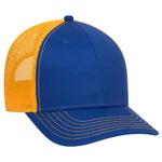 OTTO CAP 6 Panel Low Profile Mesh Back Trucker Hat, Cotton Blend Twill - 83-1239 - Picture 30 of 68