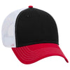 OTTO CAP 6 Panel Low Profile Mesh Back Trucker Hat, Cotton Blend Twill - 83-1239