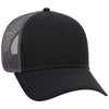 OTTO CAP 6 Panel Low Profile Mesh Back Trucker Hat, Cotton Blend Twill - 83-1239