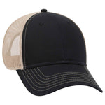 OTTO CAP 6 Panel Low Profile Mesh Back Trucker Hat, Cotton Blend Twill - 83-1239 - Picture 50 of 68