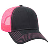 OTTO CAP 6 Panel Low Profile Mesh Back Trucker Hat, Cotton Blend Twill - 83-1239
