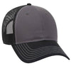 OTTO CAP 6 Panel Low Profile Mesh Back Trucker Hat, Cotton Blend Twill - 83-1239