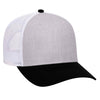 OTTO CAP 6 Panel Low Profile Mesh Back Trucker Hat, Cotton Blend Twill - 83-1239