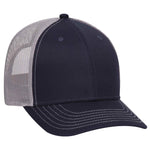 OTTO CAP 6 Panel Low Profile Mesh Back Trucker Hat, Cotton Blend Twill - 83-1239 - Picture 61 of 68