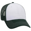OTTO CAP 6 Panel Low Profile Mesh Back Trucker Hat, Cotton Blend Twill - 83-1239