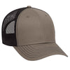 OTTO CAP 6 Panel Low Profile Mesh Back Trucker Hat, Cotton Blend Twill - 83-1239