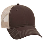 OTTO CAP 6 Panel Low Profile Mesh Back Trucker Hat, Cotton Blend Twill - 83-1239 - Picture 62 of 68