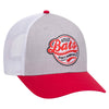 OTTO CAP 6 Panel Low Profile Mesh Back Trucker Hat, Cotton Blend Twill - 83-1239