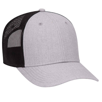 Otto Cap 83-1239 - 6 Panel Low Profile Mesh Back Trucker Hat