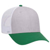 Otto 6 Panel Low Pro Mesh Back Trucker Hat, Heather Blend Cap - 83-1300
