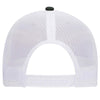Otto 6 Panel Low Pro Mesh Back Trucker Hat, Heather Blend Cap - 83-1300