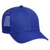 Otto 6 Panel Low Pro Mesh Back Trucker Hat,  Cotton Blend Twill Cap - 83-473
