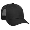Otto 6 Panel Low Pro Mesh Back Trucker Hat,  Cotton Blend Twill Cap - 83-473