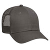 Otto 6 Panel Low Pro Mesh Back Trucker Hat,  Cotton Blend Twill Cap - 83-473