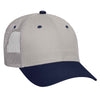 Otto 6 Panel Low Pro Mesh Back Trucker Hat,  Cotton Blend Twill Cap - 83-473