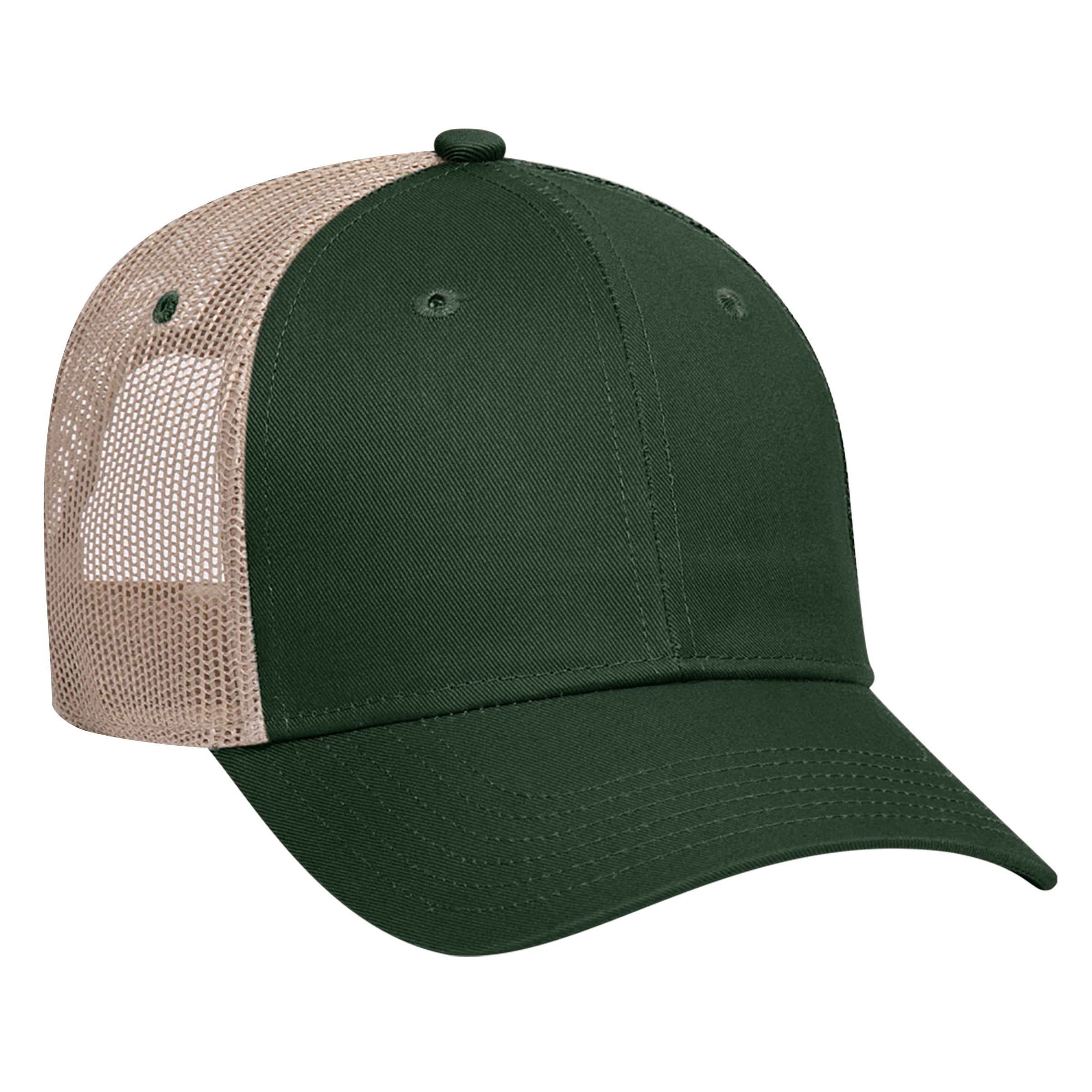 ト*8様 Men’s cap Otto 6 Panel Low Pro Mesh Back Trucker Hat, Cotton Blend Twill Cap