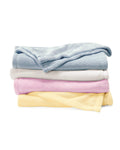 Alpine Fleece 8722 Mink Touch Luxury Baby Blanket - 30 in W x 40 in L - Picture 1 of 10