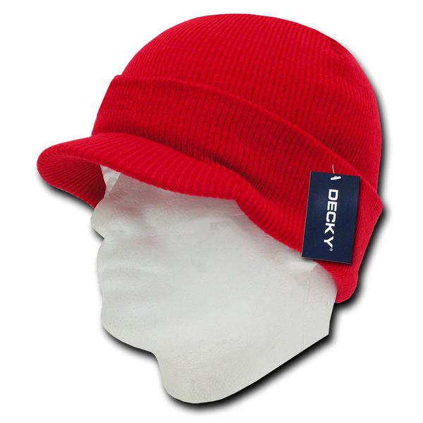 Decky 9054 - Kids, Youth HybriCap, Knit Beanie Hat