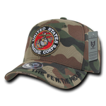 United States Marine Corps Camo Hat, USMC Baseball Cap, US Marines Hat - Rapid Dominance 940 - Picture 2 of 2