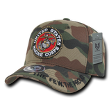 United States Marine Corps Camo Hat, USMC Baseball Cap, US Marines Hat - Rapid Dominance 940