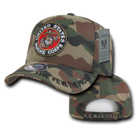 United States Marine Corps Camo Hat, USMC Baseball Cap, US Marines Hat - Rapid Dominance 940