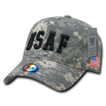 US Air Force Digital Camo Hat, Air Force Baseball Cap, USAF Hat - Rapid Dominance 944 - Picture 1 of 2