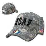 US Air Force Digital Camo Hat, Air Force Baseball Cap, USAF Hat - Rapid Dominance 944