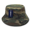 Decky 961 Camo Polo Bucket Hat, Camouflage Bucket Cap