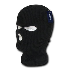 Lot of 6 Decky Face Masks (3-Hole) Ski Mask Balaclava Cover Bulk - 
