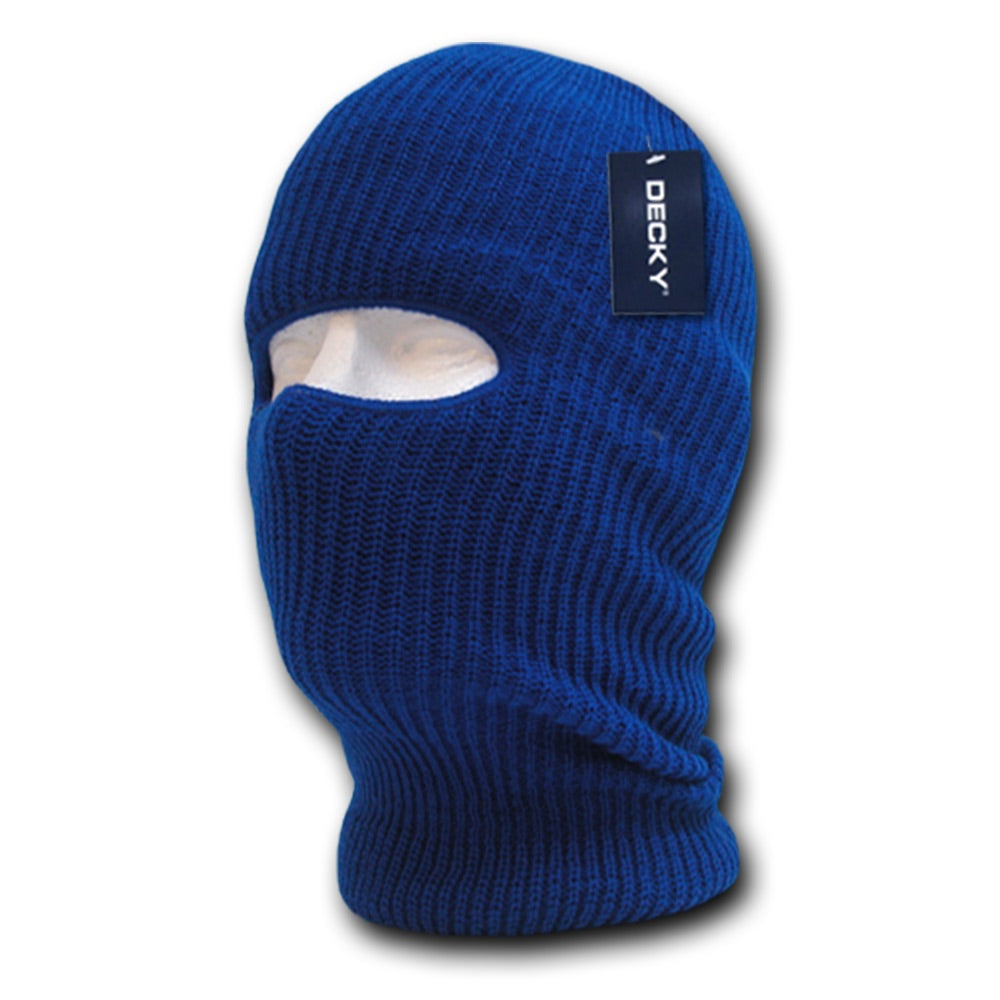 【IMPORT】black braid ski mask balaclava IMPORT】black braid ski mask balaclava