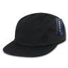 Decky 985 - 5-Panel Cotton Racer Cap, Racing Jockey Hat, Camper Cap