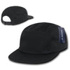 Decky 985 - 5-Panel Cotton Racer Cap, Racing Jockey Hat, Camper Cap