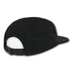 Decky 985 - 5-Panel Cotton Racer Cap, Racing Jockey Hat, Camper Cap