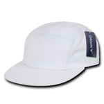 Decky 985 - 5-Panel Cotton Racer Cap, Racing Jockey Hat, Camper Cap - CASE Pricing
