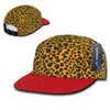Decky 986 5-Panel Animal Pattern Racer Racing Jockey Hat Camper Cap