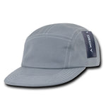 Decky 997 5-Panel Contrast Stitch Racer Racing Jockey Hat Camper Cap