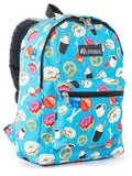 Everest Backpack Book Bag - Back to School Basics - Fun Patterns & Prints Donuts