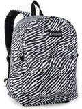 Everest Backpack Book Bag - Back to School Classic in Fun Prints & Patterns Zebra