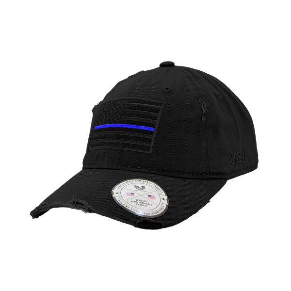 Vintage USA Flag Patch Cap, US Flag Dad Hat, America - Rapid Dominance A18