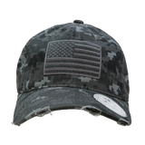 Vintage USA Flag Patch Cap, US Flag Dad Hat, America - Rapid Dominance A18
