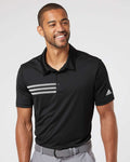 Adidas A324 - 3-Stripes Chest Polo Shirt - Picture 1 of 37