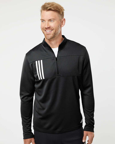 Adidas A482 - 3-Stripes Quarter-Zip Pullover – The Park Wholesale