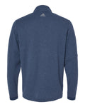Adidas A554 3-Stripes Quarter-Zip Sweater