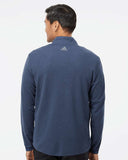 Adidas A554 3-Stripes Quarter-Zip Sweater